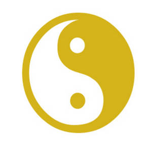 yin yang yellow